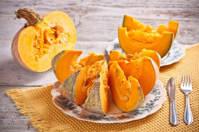 Zucca per ripristinare la vista